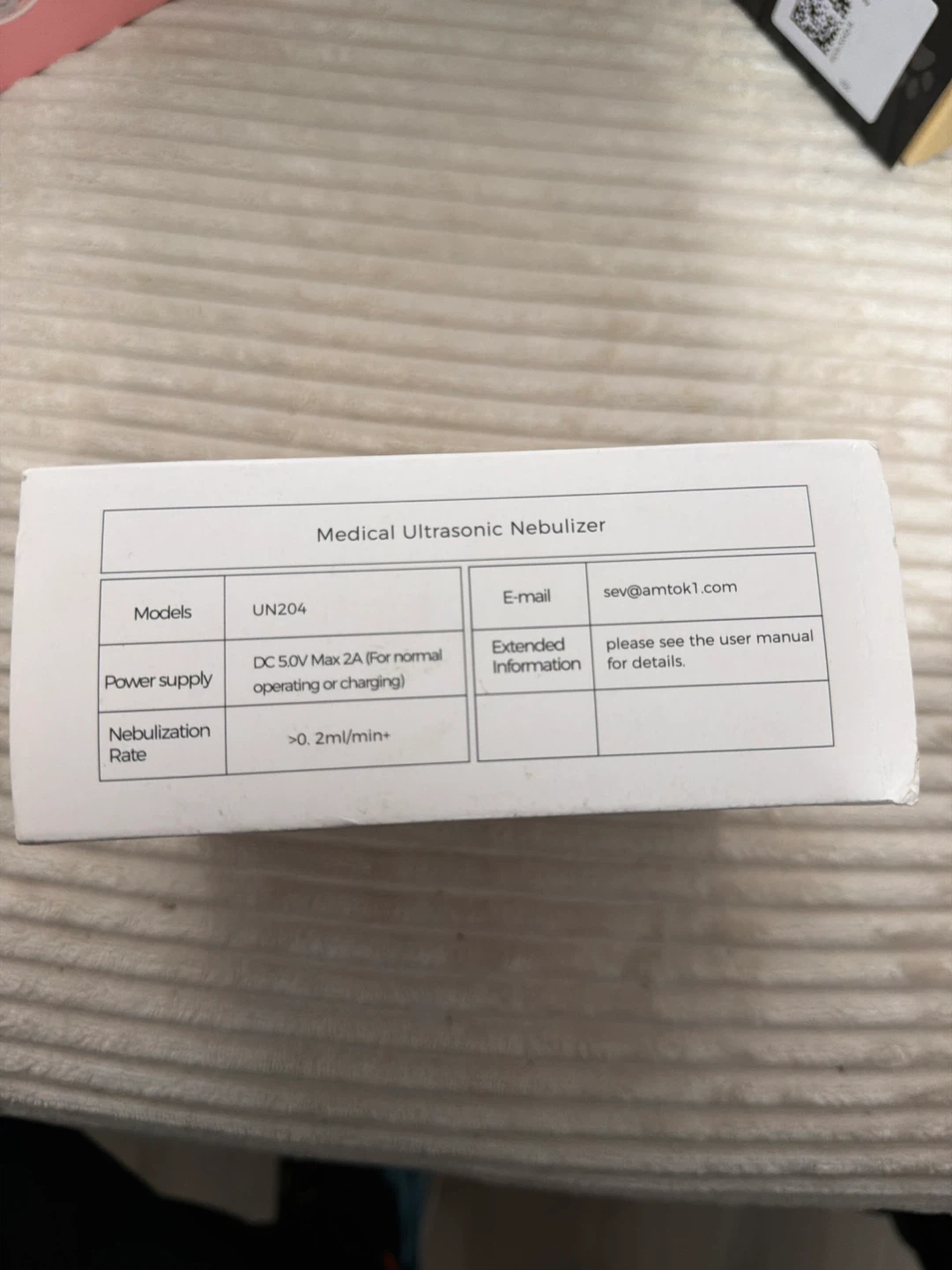 Mesh Nebulizer Portable Household Atomizer - photo 2