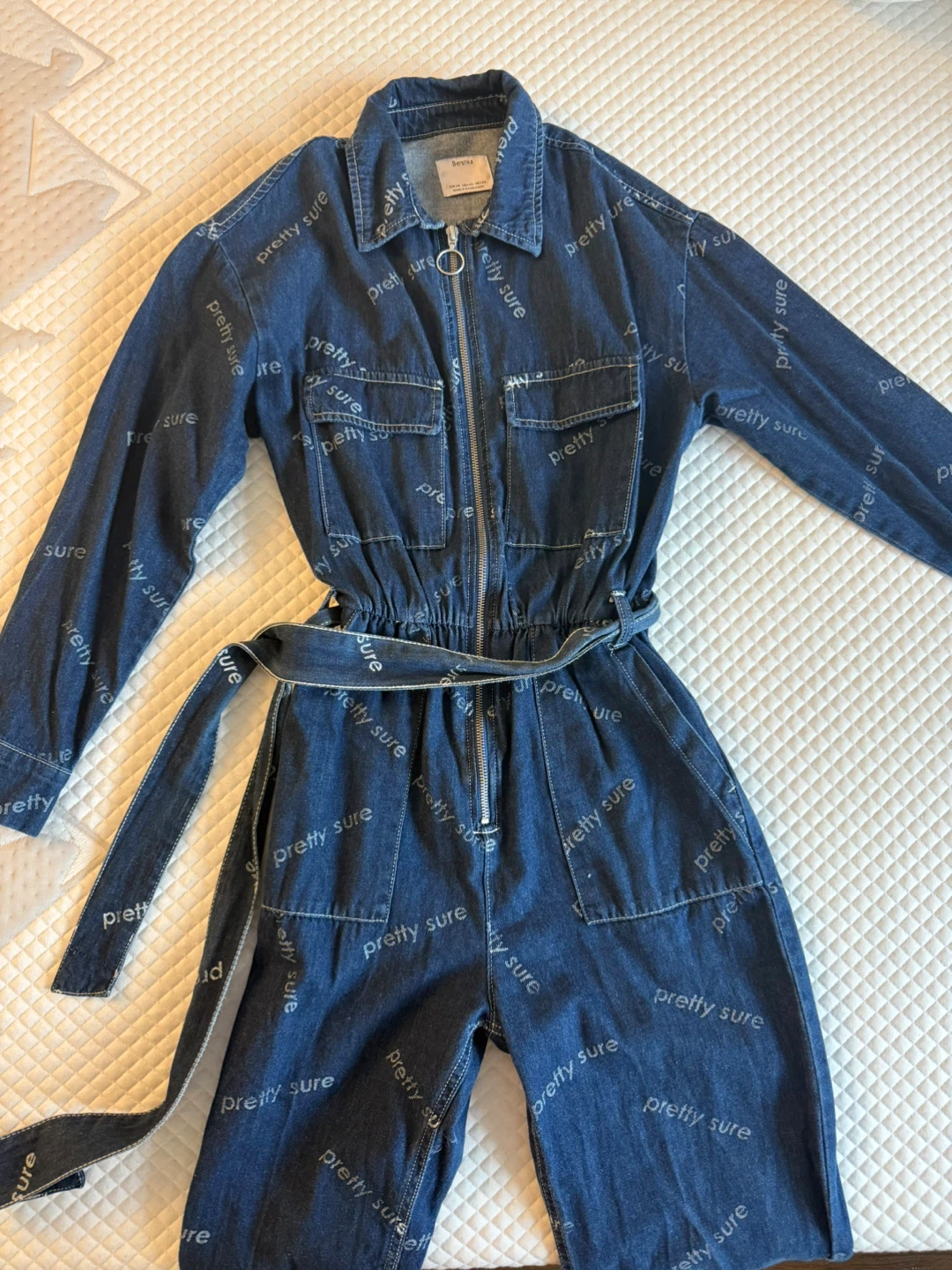Bershka Denim Jumpsuit - photo 2