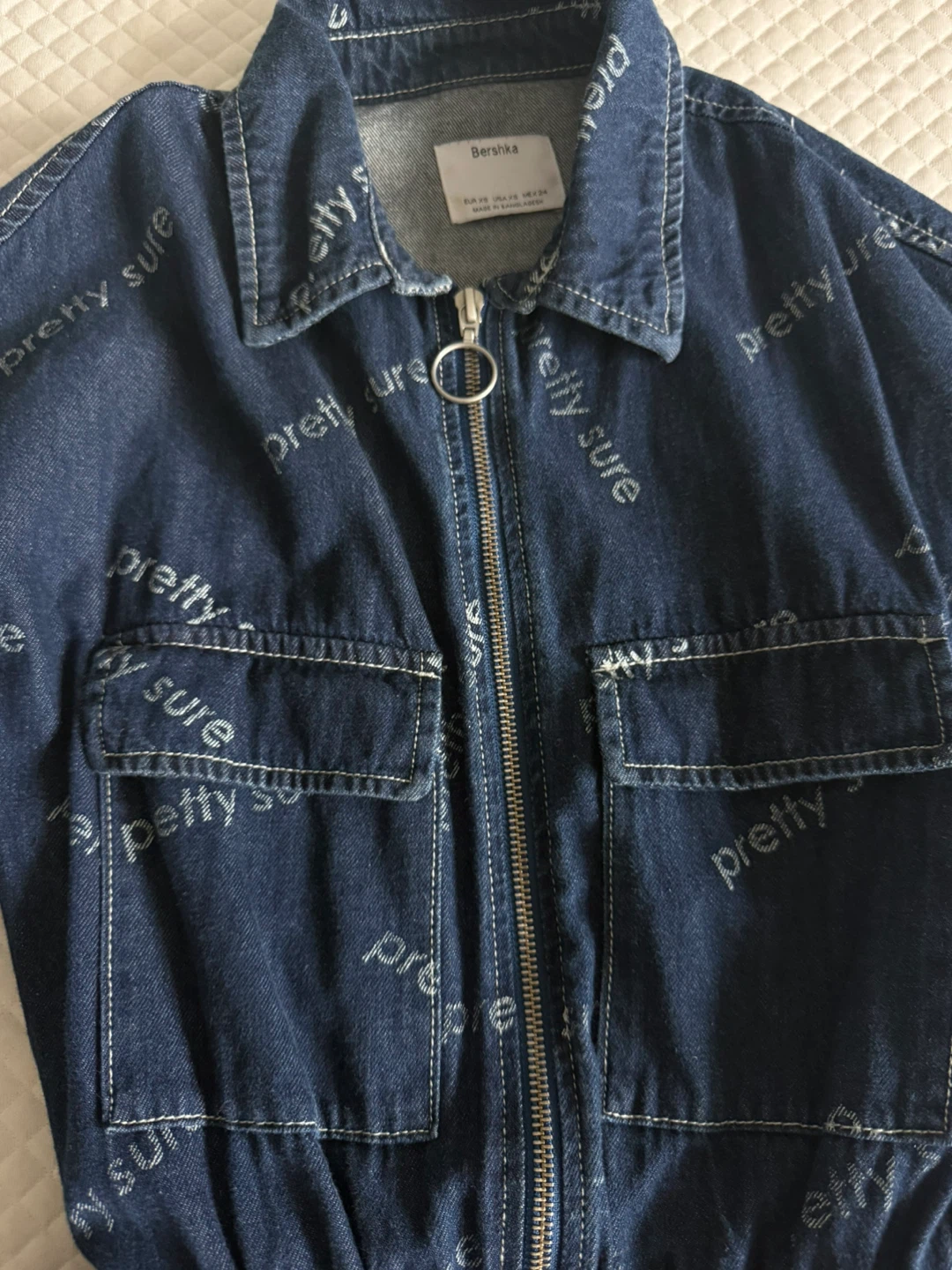 Bershka Denim Jumpsuit - photo 4
