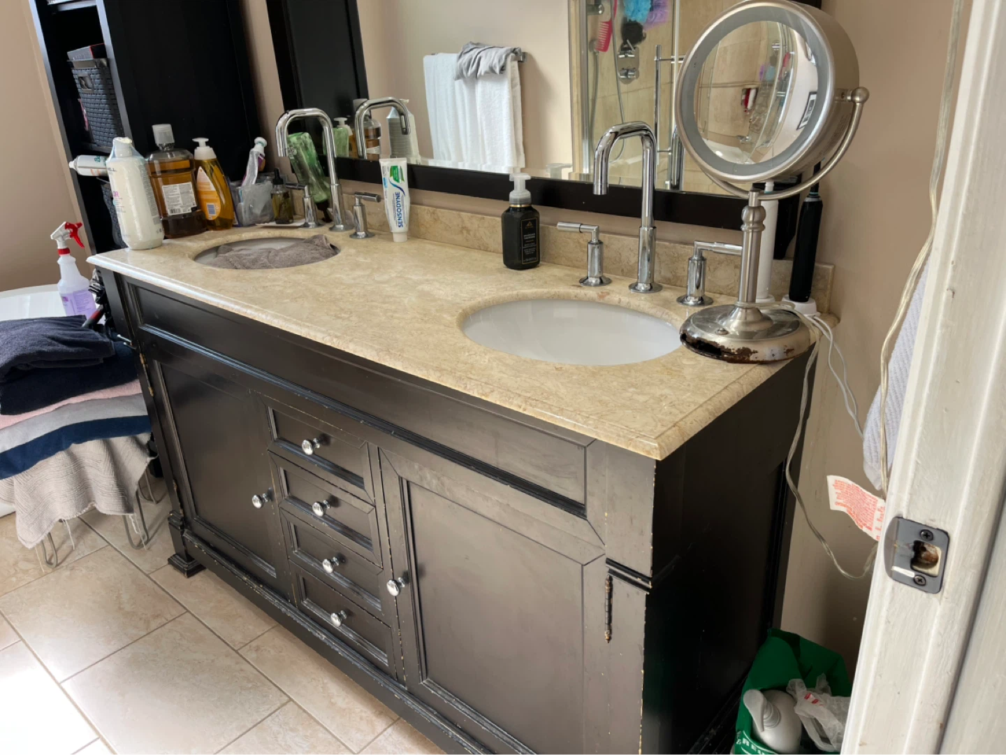 Double Sink Bathroom Vanity