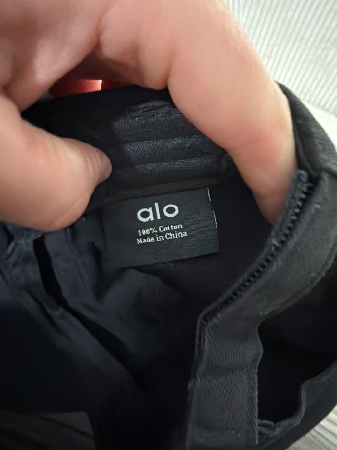 ALO Black Baseball Cap - photo 2
