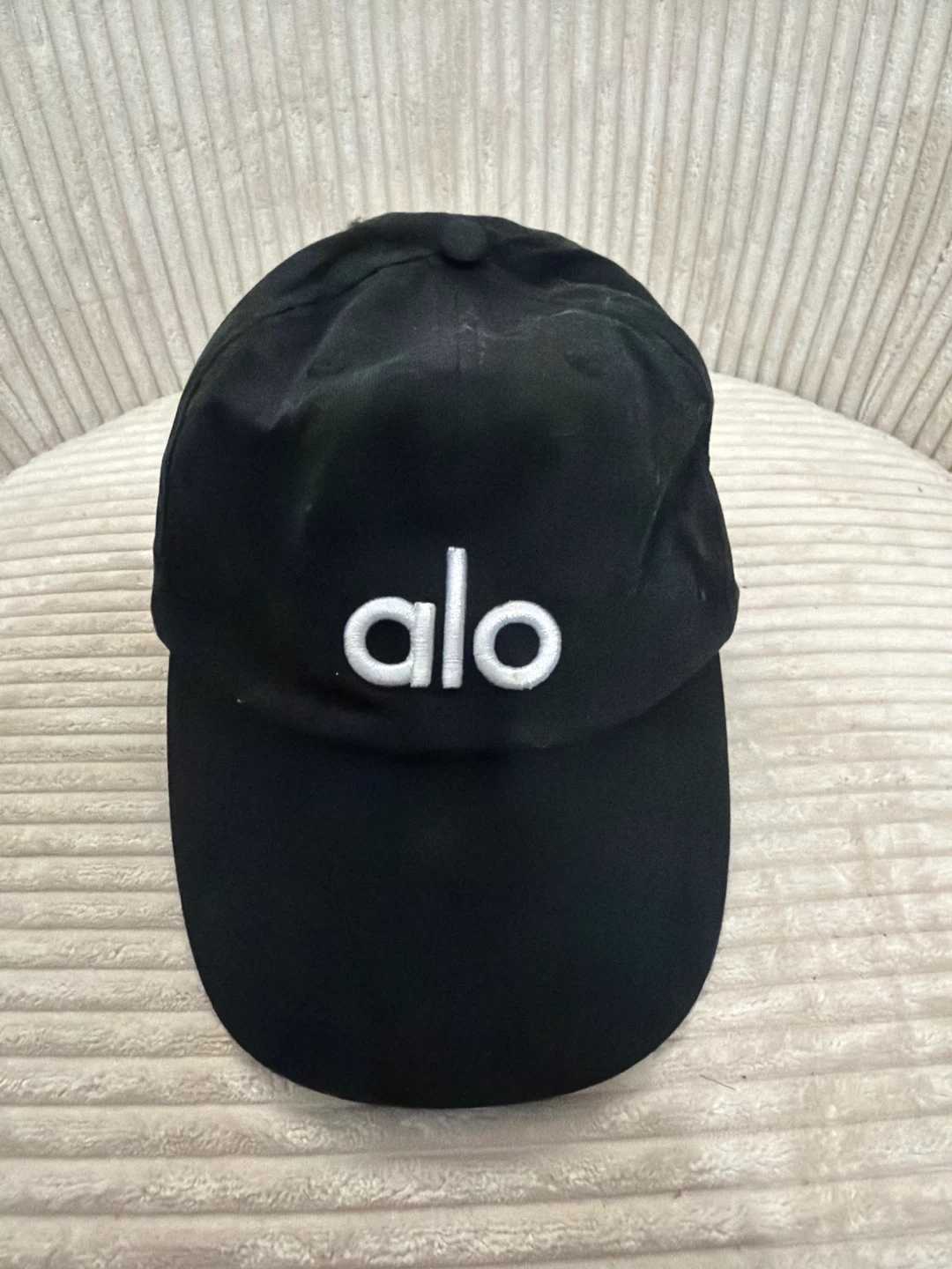 ALO Black Baseball Cap