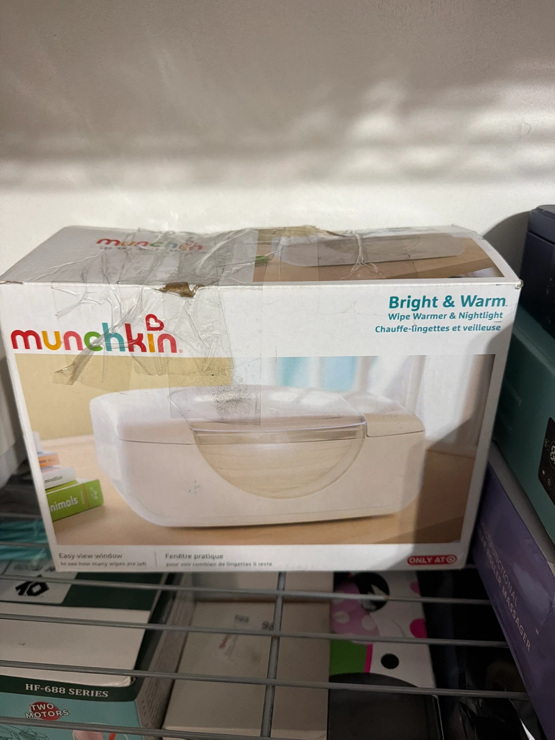 Munchkin Bright & Warm Wipe Warmer & Nightlight