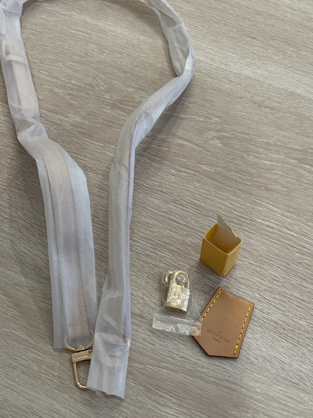 Louis Vuitton Strap, Lock & Key
