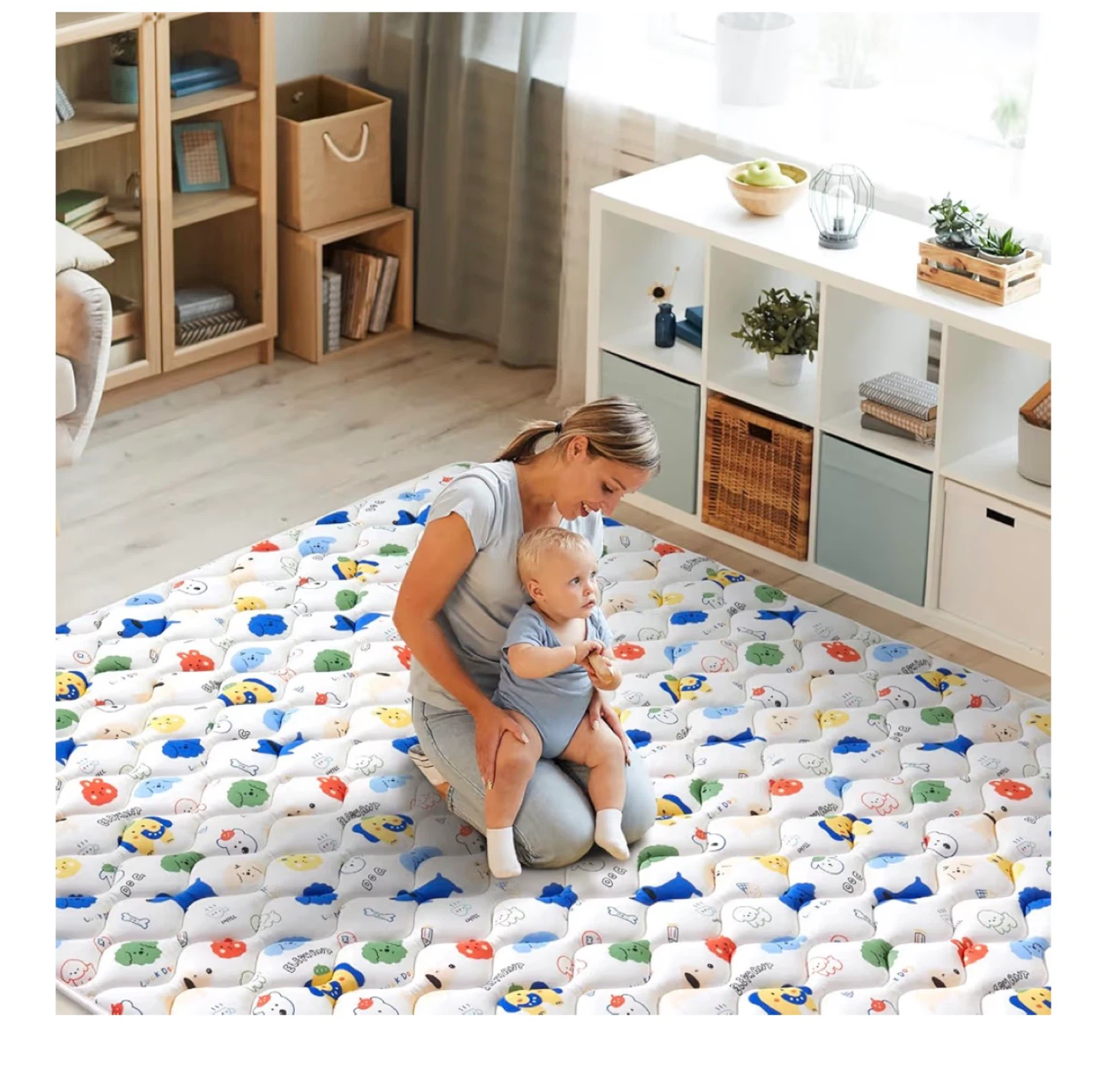VividVibeBearPas Baby Play Mat