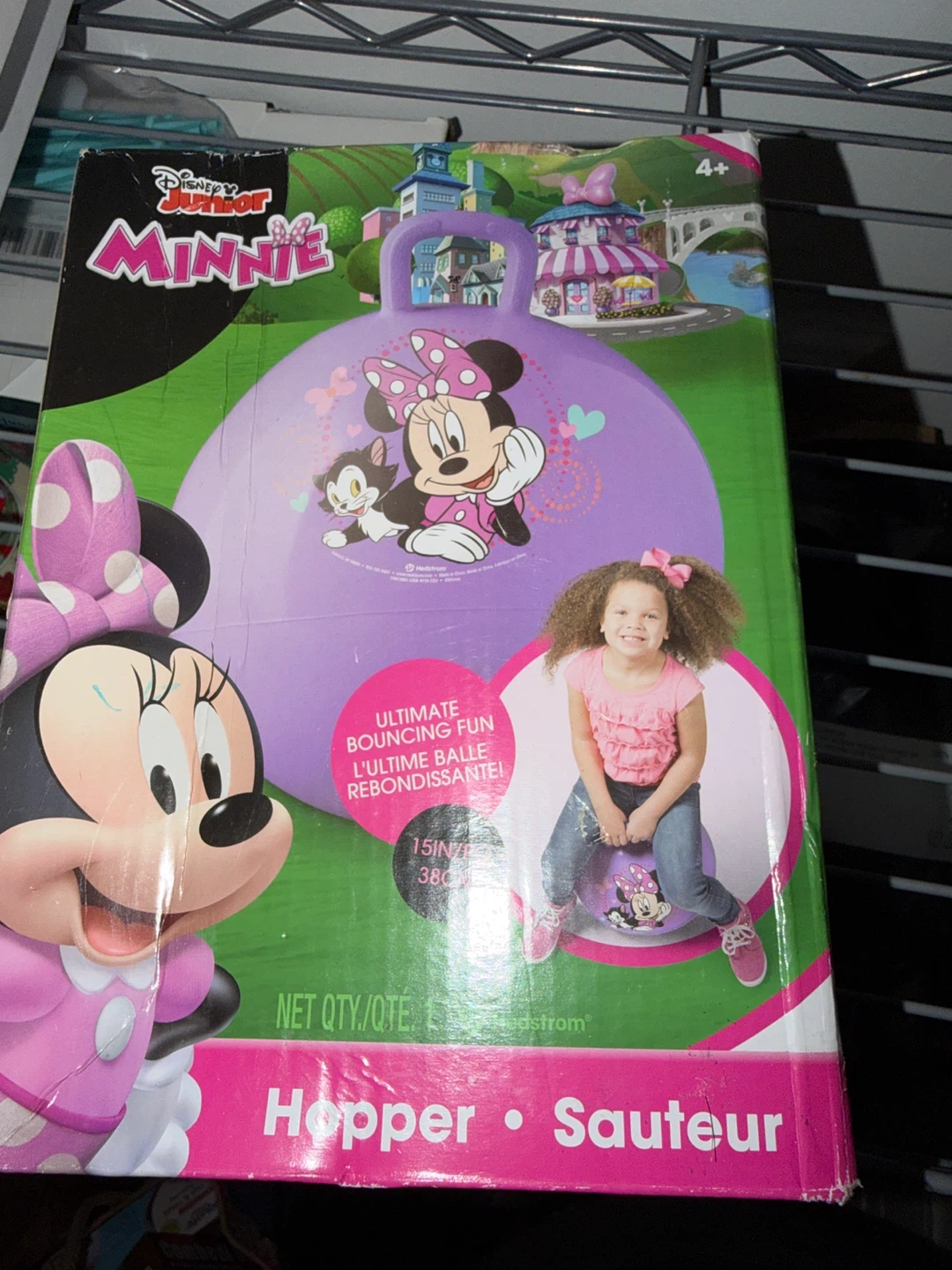 Disney Junior Minnie Mouse Hopper Ball 15in/38cm