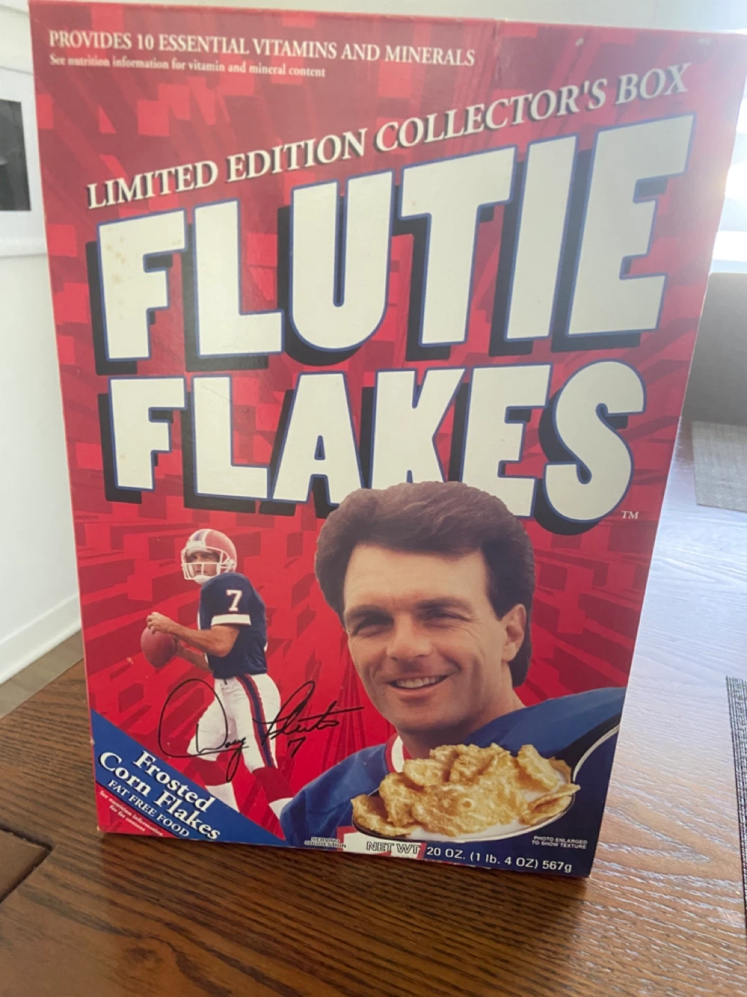 Flutie Flakes Limited Edition Collector's Box