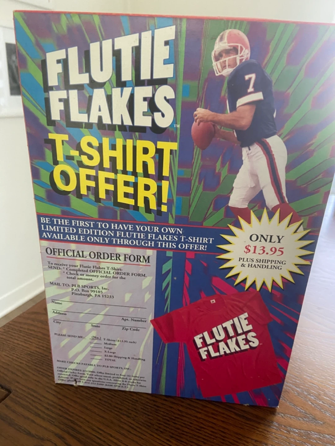 Flutie Flakes Limited Edition Collector's Box - photo 2