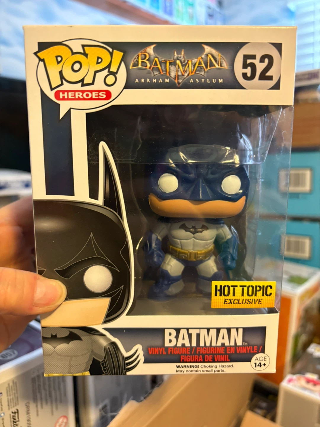 Funko Arkham Asylym Batman (Blue Suit) Vaulted