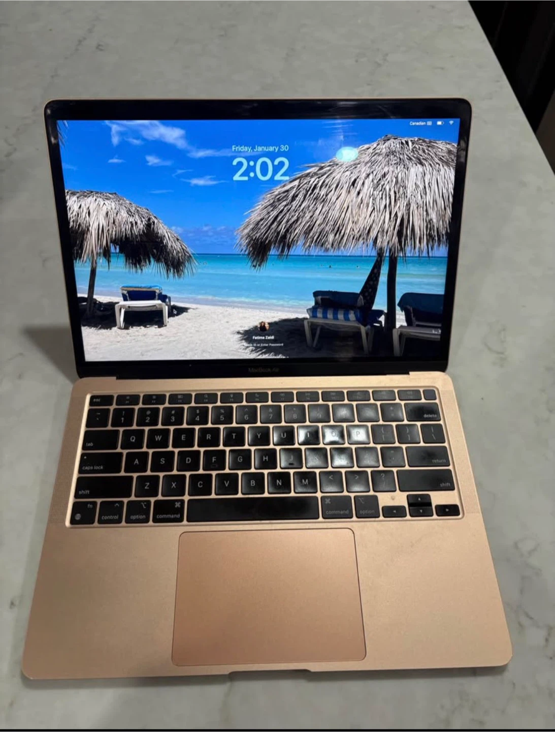 Apple MacBook Air (Rose Gold) M1 2020 - photo 3
