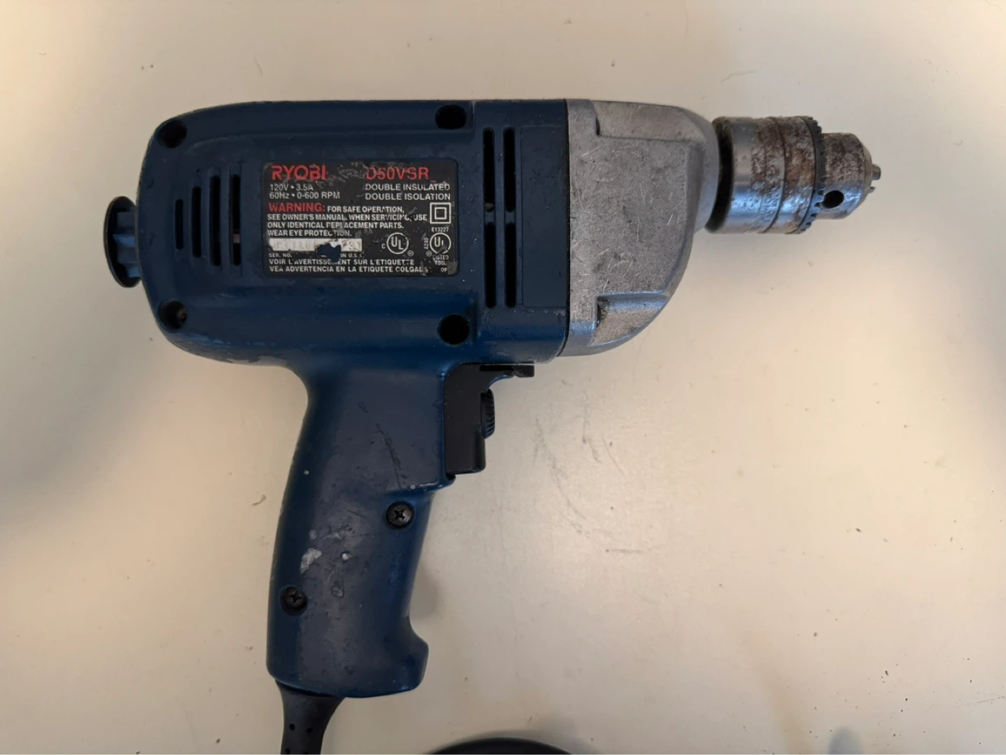 Ryobi D50VSR Corded Drill - photo 2
