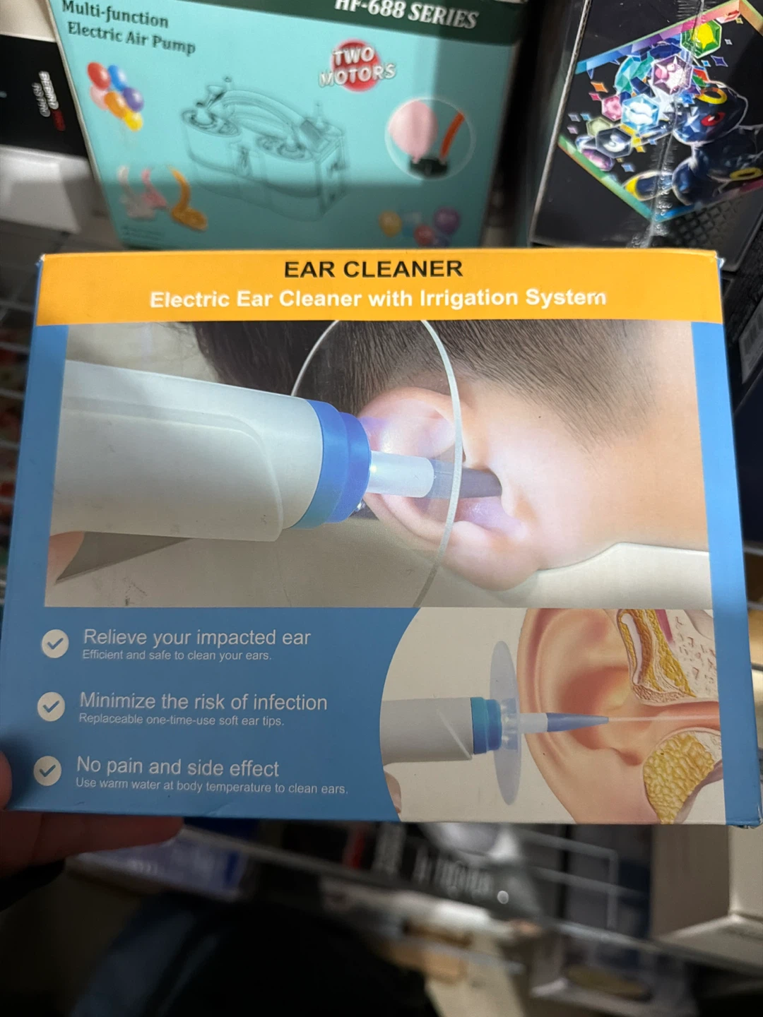 Electric Ear Cleaner with Irrigation System