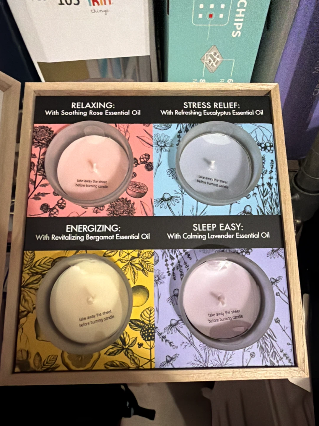 Bloomfield Luxury Soy Aromatherapy Candle Set - 4 Pack - photo 2