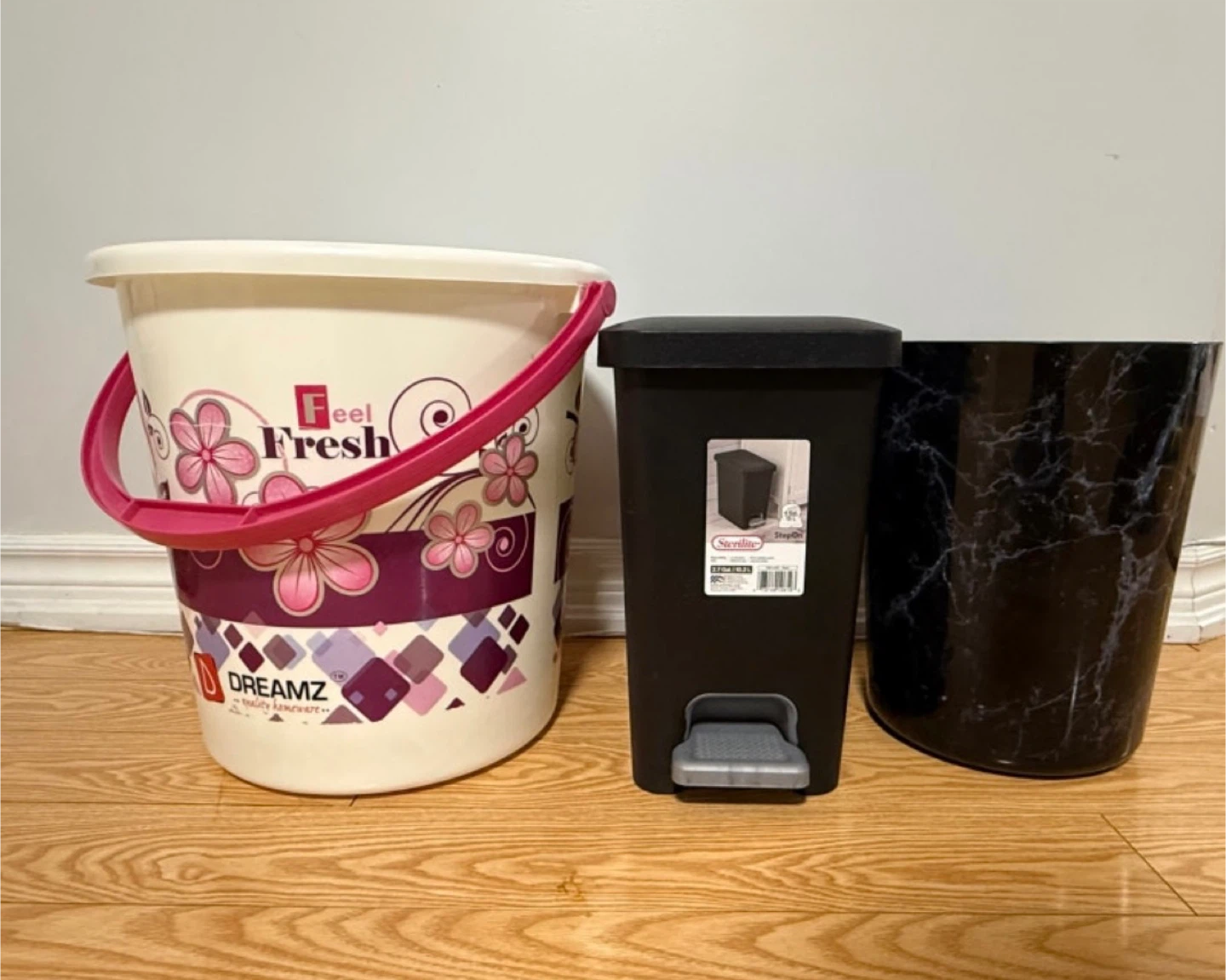 Bucket and bins