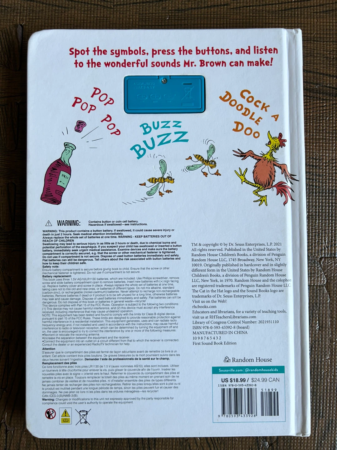Dr. Seuss's Mr. Brown Can Moo! Can You? Sound Book - photo 2