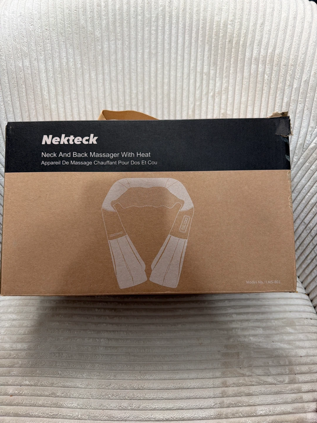Nekteck Neck and Back Massager with Heat