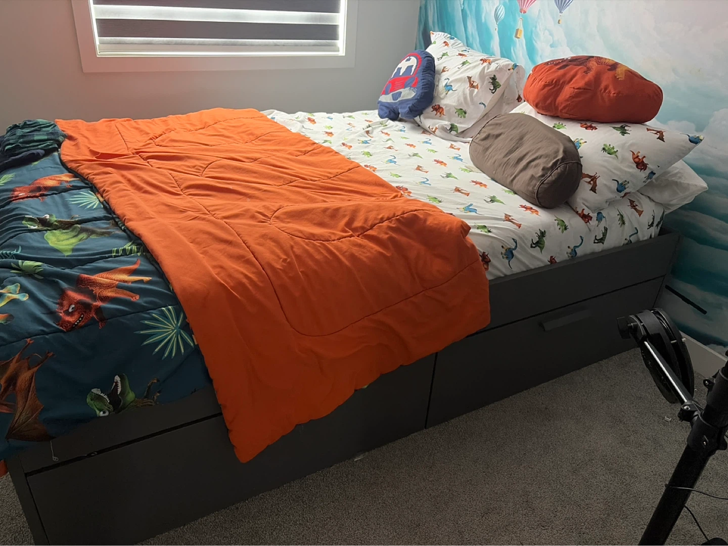 Double bed and Mattress
