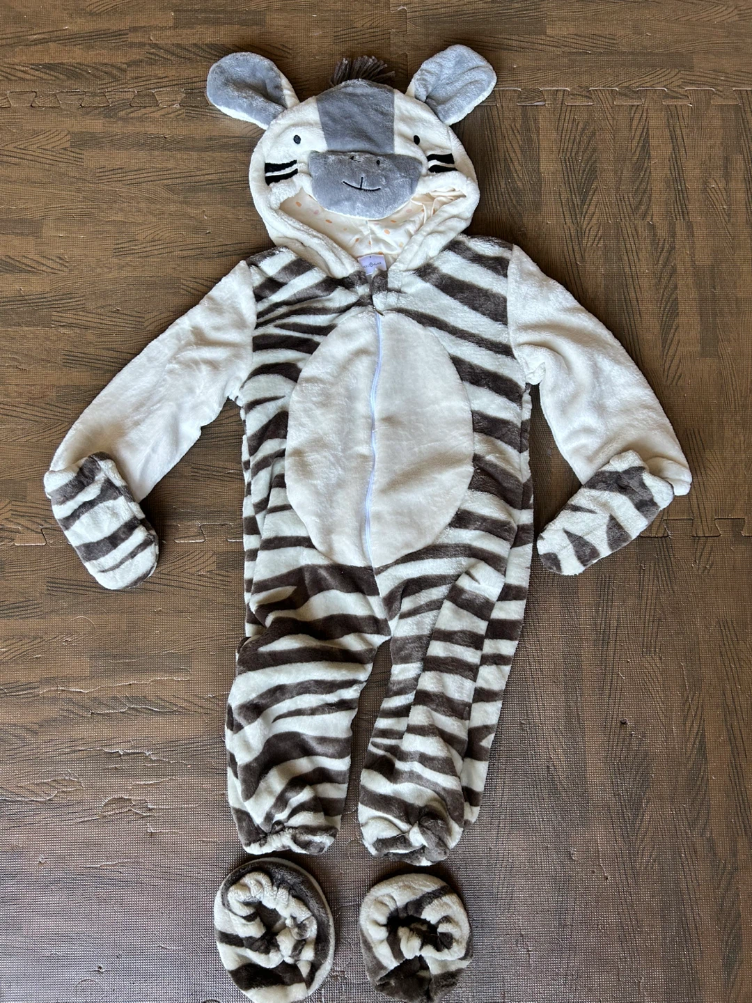 Zebra Costume Size 2 (Runs big)