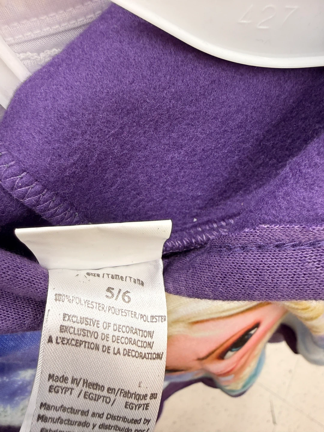 Disney Frozen Elsa Hoodie - Size 5/6 - photo 2