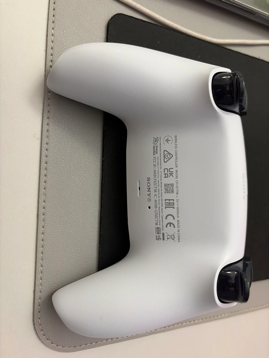 PS5 DualSense Controller (White) – Brand New - photo 3