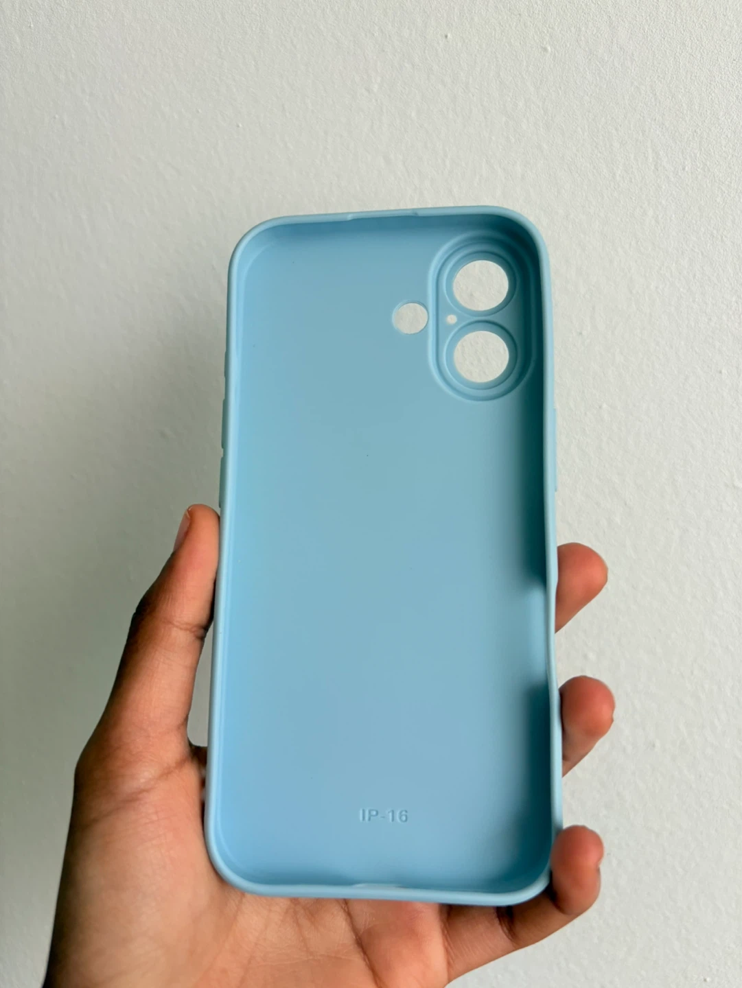 Light Blue Floral iPhone 16 Case - photo 2