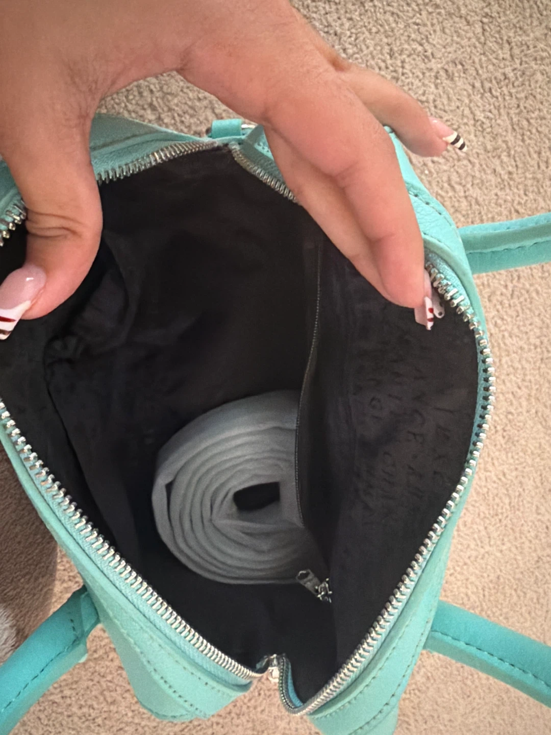 Armani Exchange Teal Satchel Handbag - photo 2