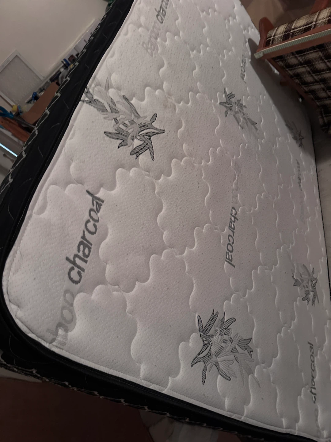 Dark Wood Crib with Mattress - photo 5