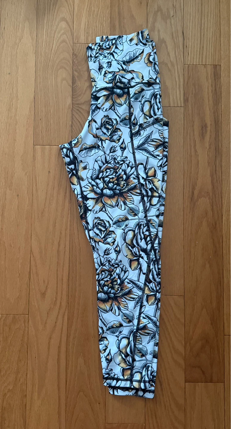 Free Leaper Women's M Floral Leggings - photo 4