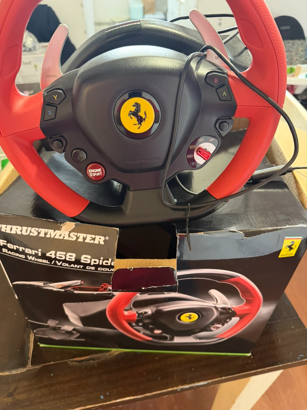 Thrustmaster Ferrari 458 Spider Racing Wheel - photo 3