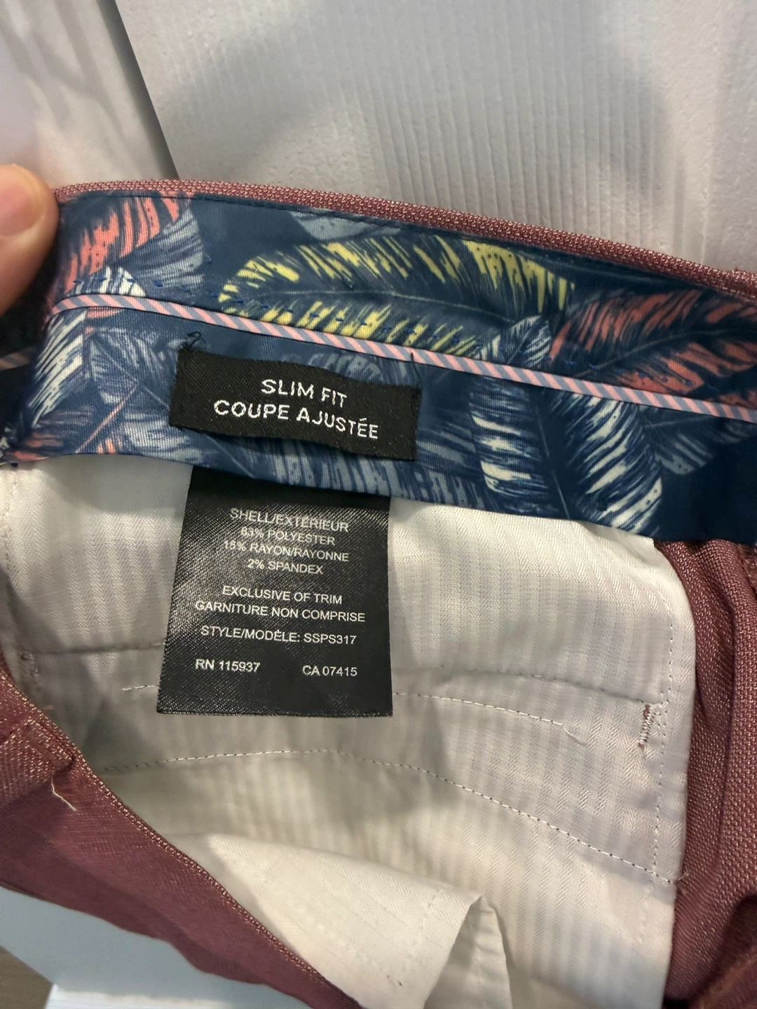 Sondergaard Slim Fit Trousers Size 36x30 - photo 2