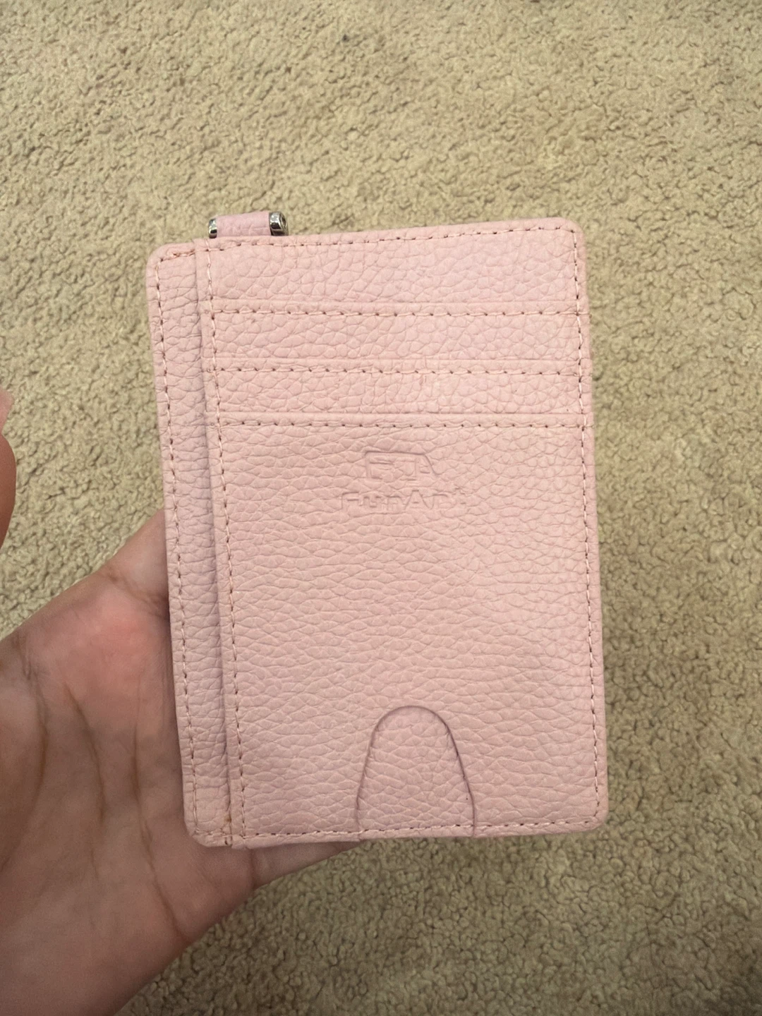 Pink FADAN Card Holder Wallet