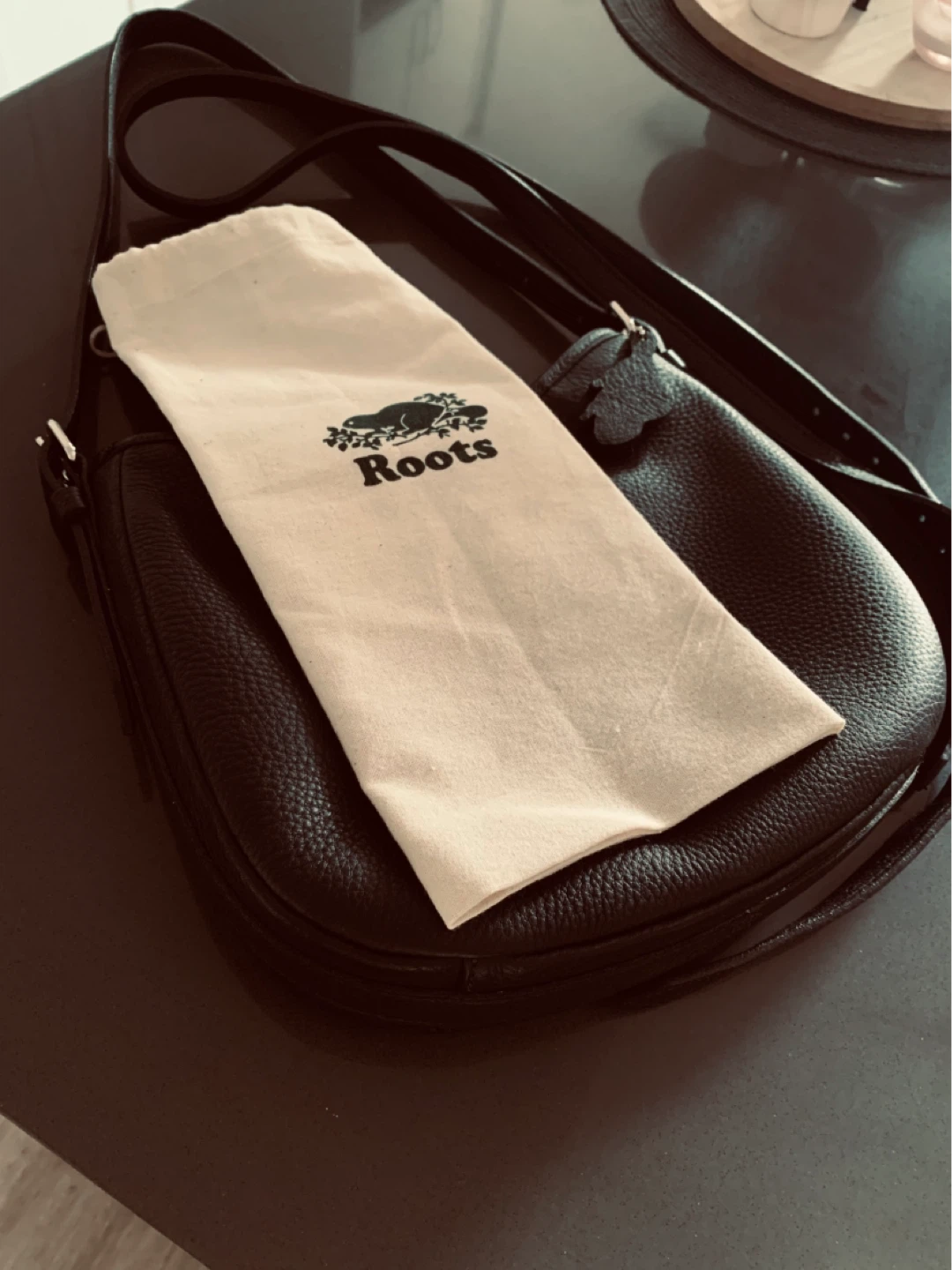 Roots Leather Bag