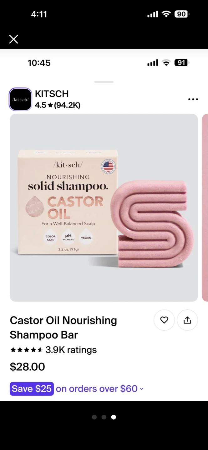 Kitsch Solid Shampoo and Conditioner Bars - photo 3