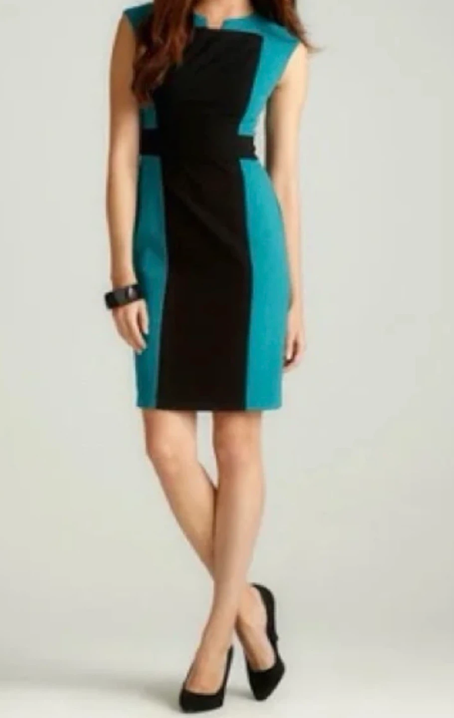 Calvin Klein Colorblock Sheath Dress