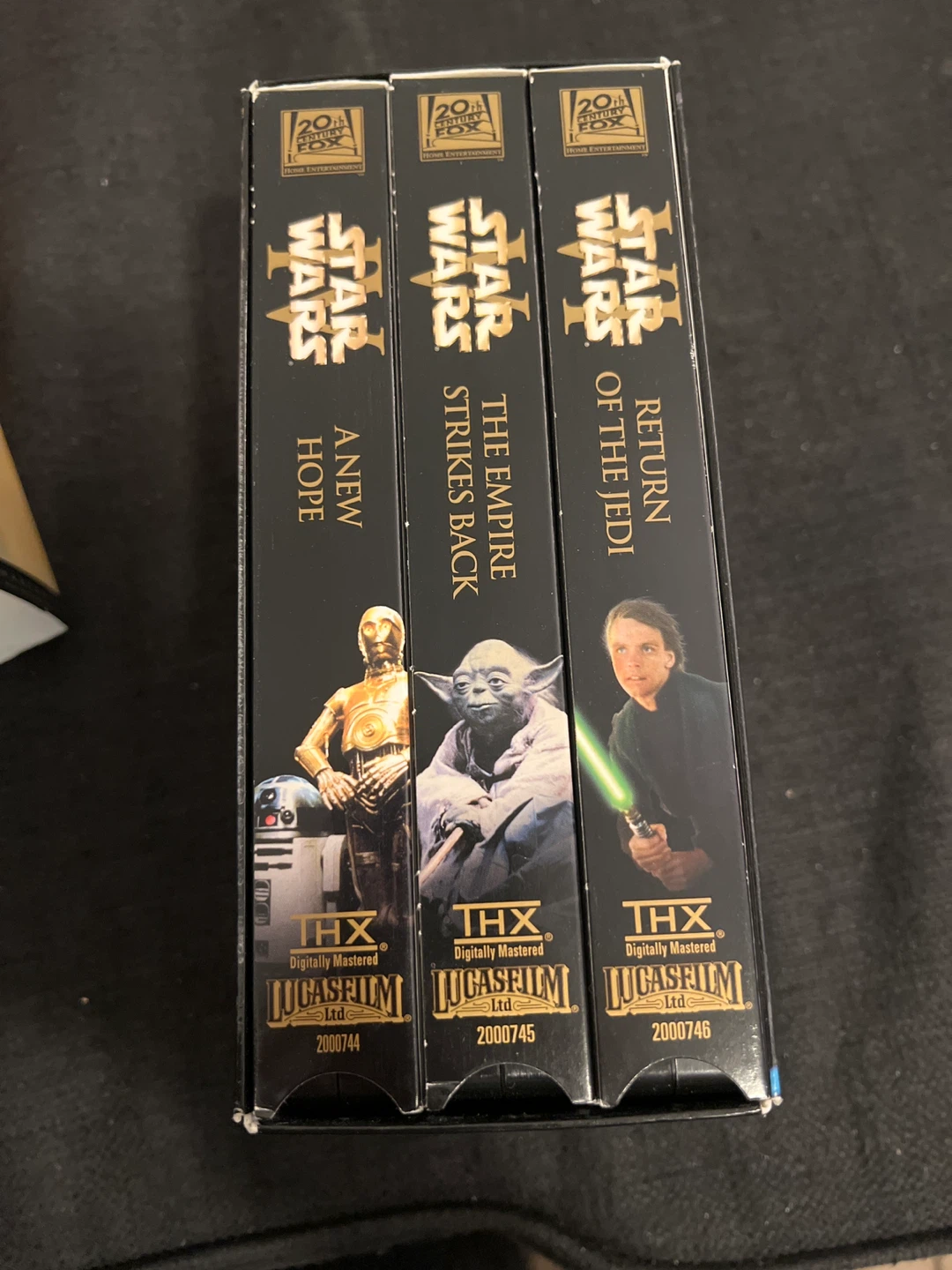 Star Wars trilogy VHS