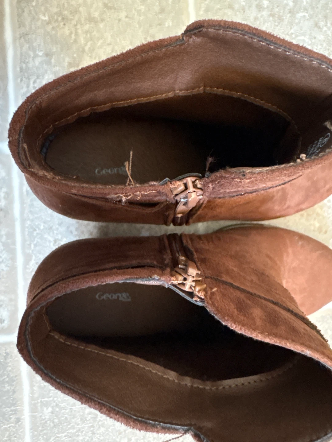 Brown Suede Ankle Boots - photo 5