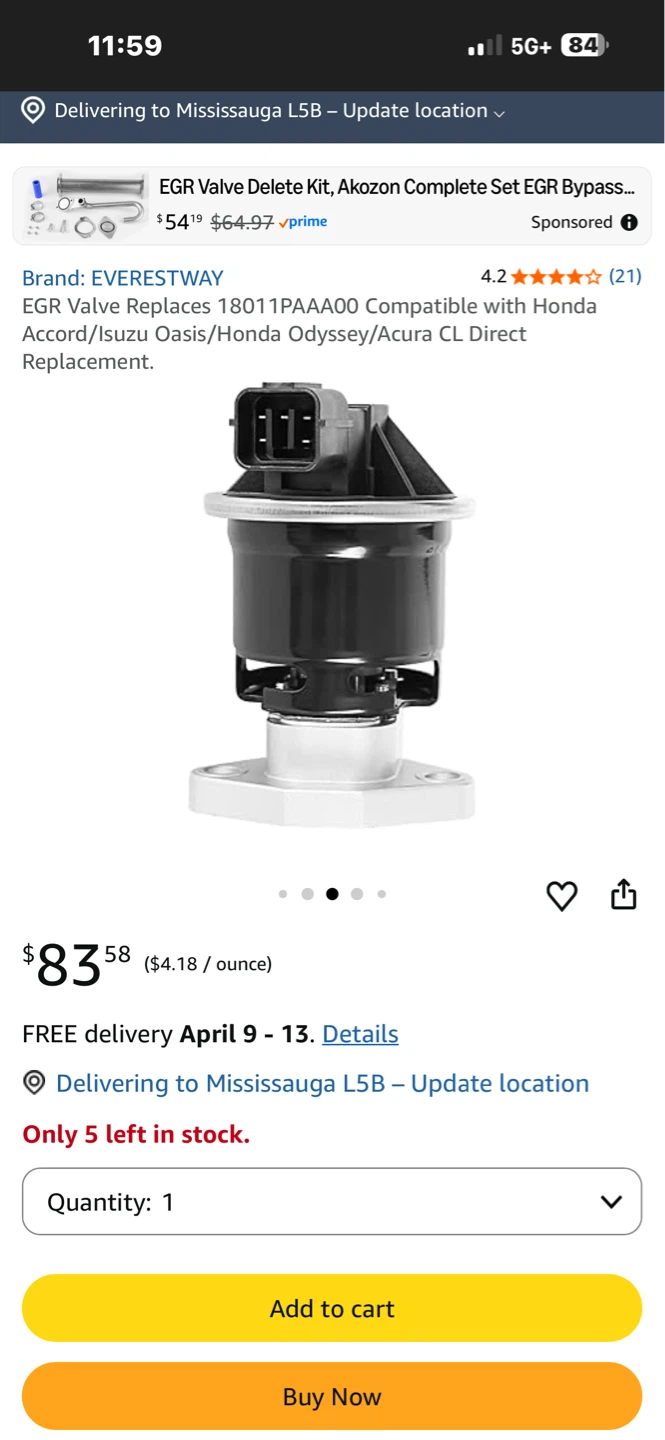 EVERESTWAY EGR Valve Delete Kit - photo 4