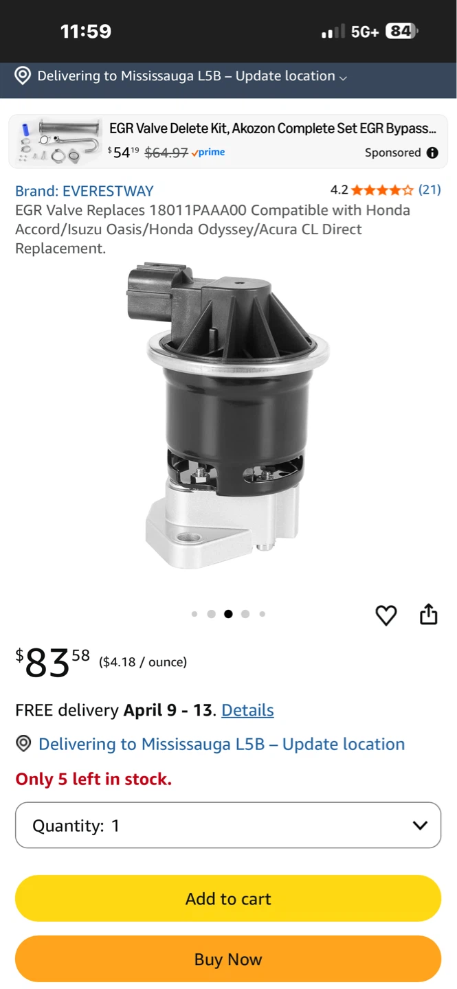 EVERESTWAY EGR Valve Delete Kit - photo 3