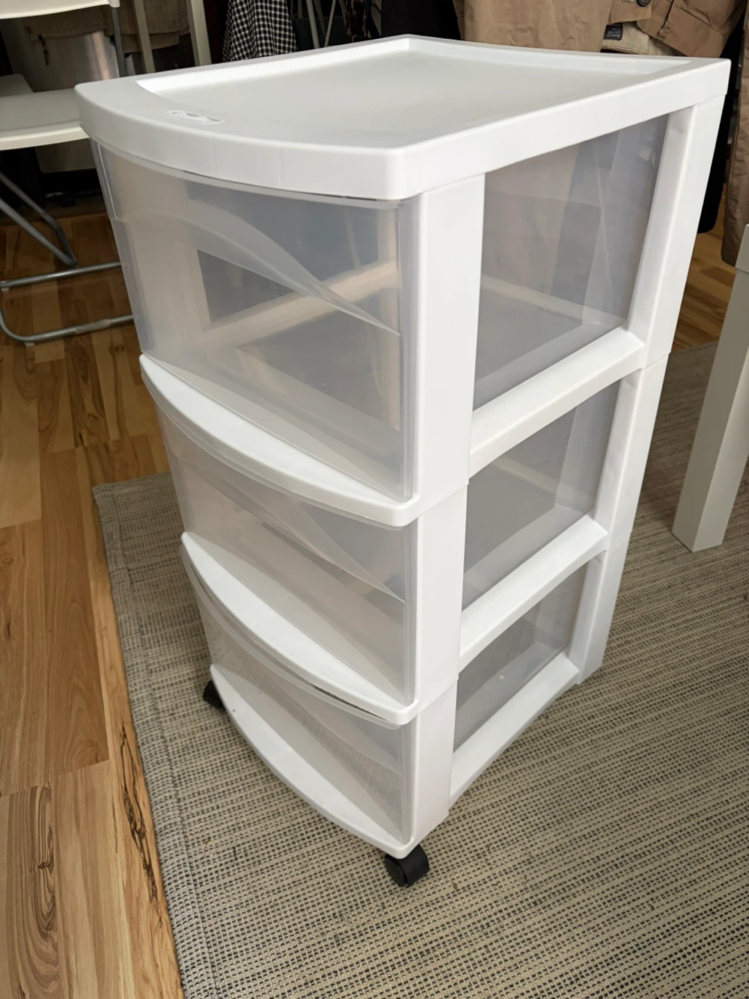 Sterilite 3-Drawer Rolling Storage Cart - photo 3