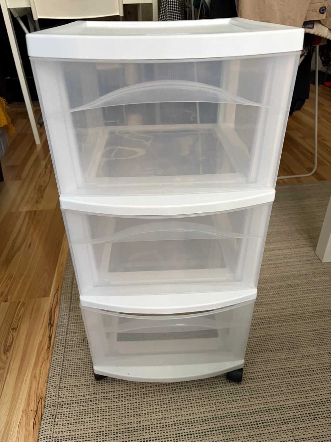 Sterilite 3-Drawer Rolling Storage Cart