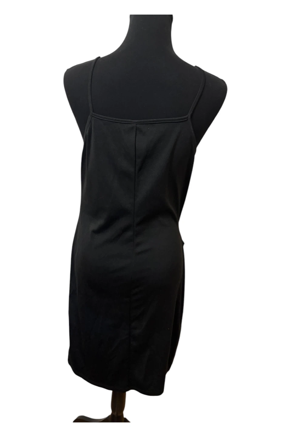 Black and Red Sparkle Wrap Dress - photo 5