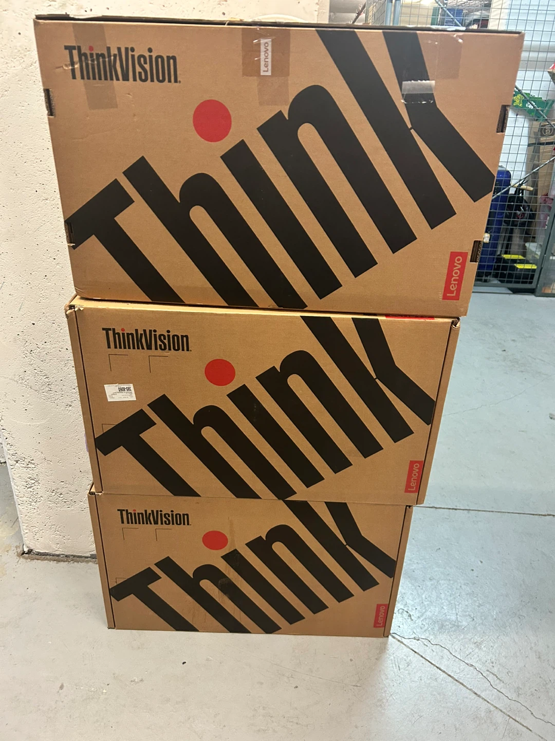 Lenovo ThinkVision Monitor Boxes (3x)