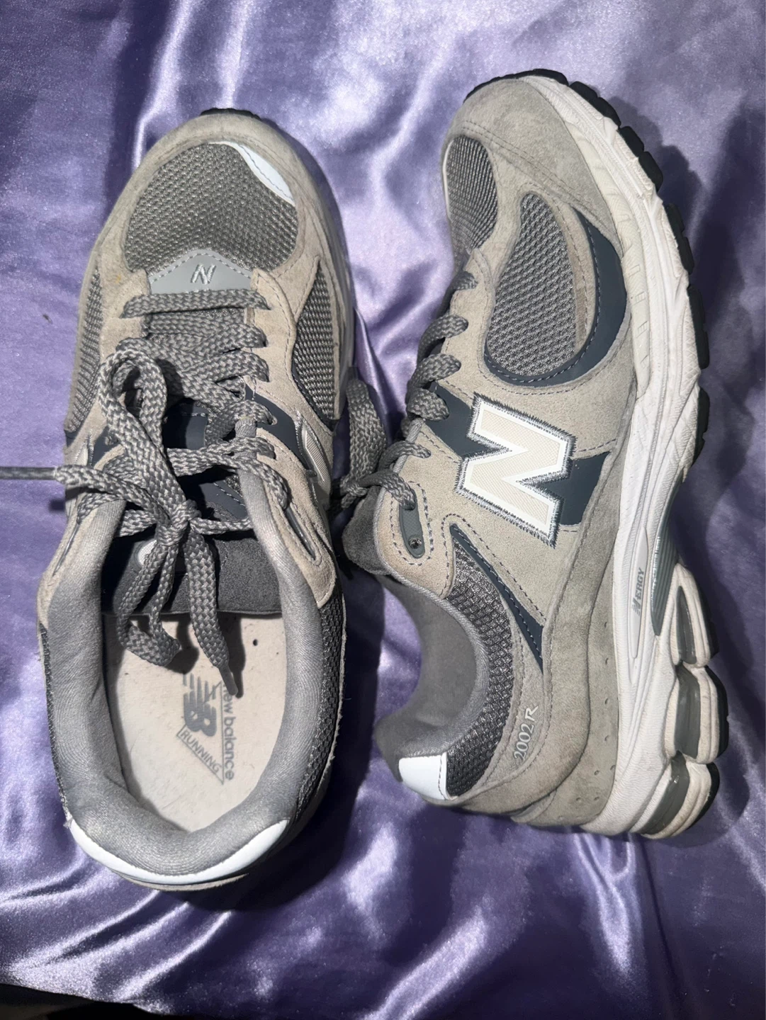 New Balance 2002R Grey women’s size 9.5 men size 8