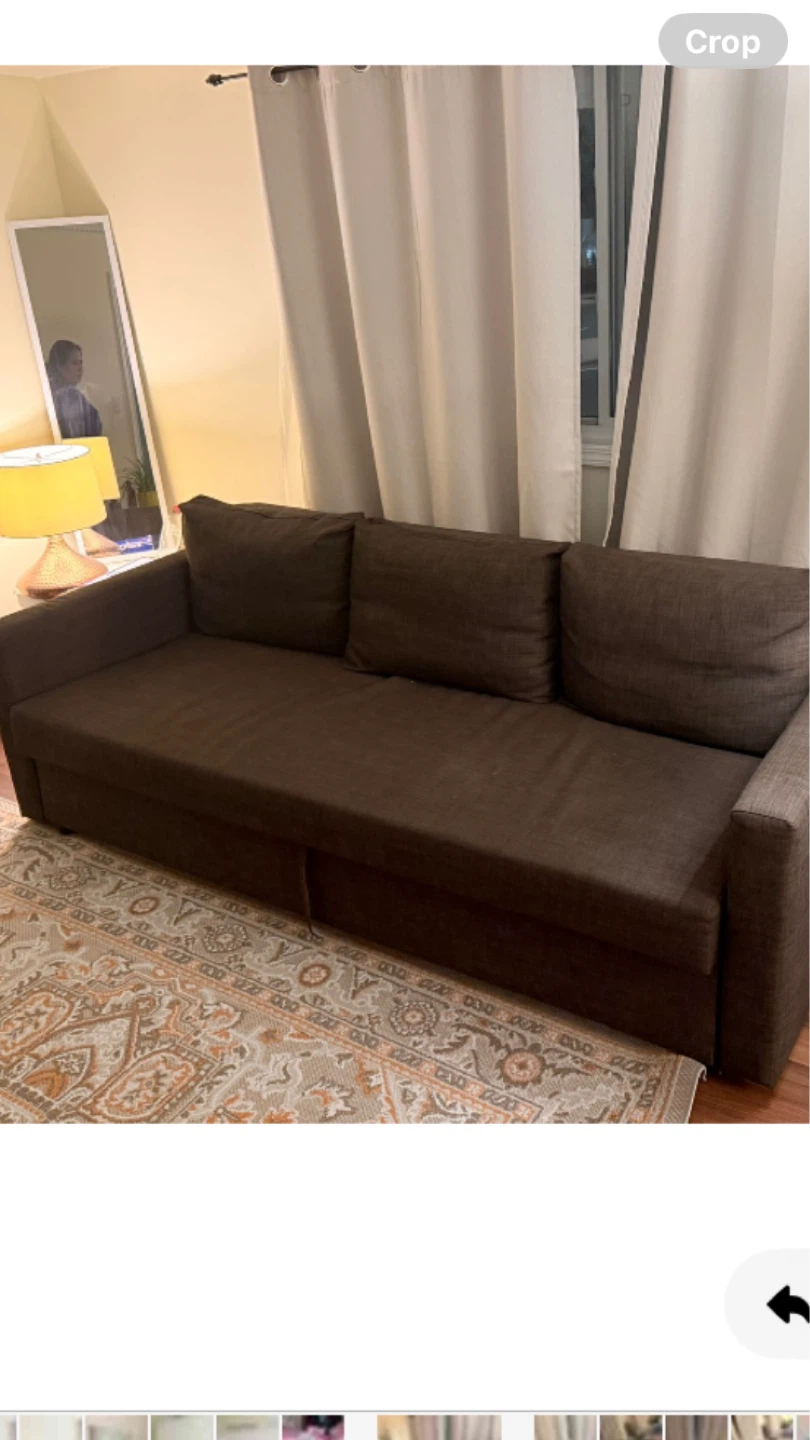 Brown Sofa Bed