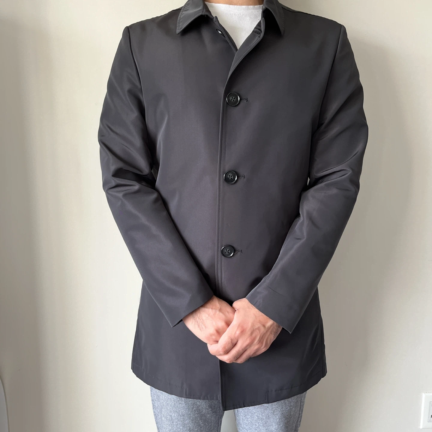 1670 Men's Spring Trench Coat, Size 38 - photo 4