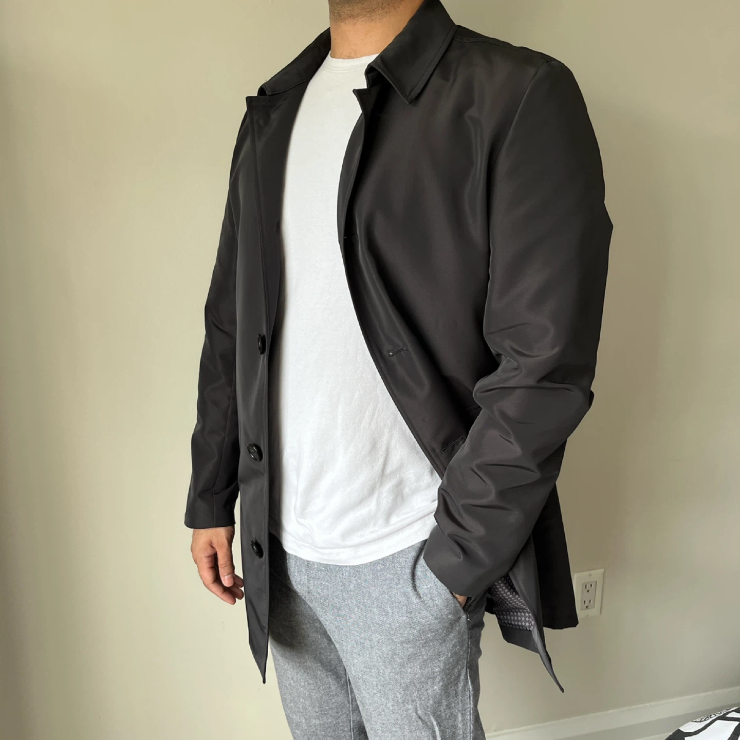 1670 Men's Spring Trench Coat, Size 38 - photo 2