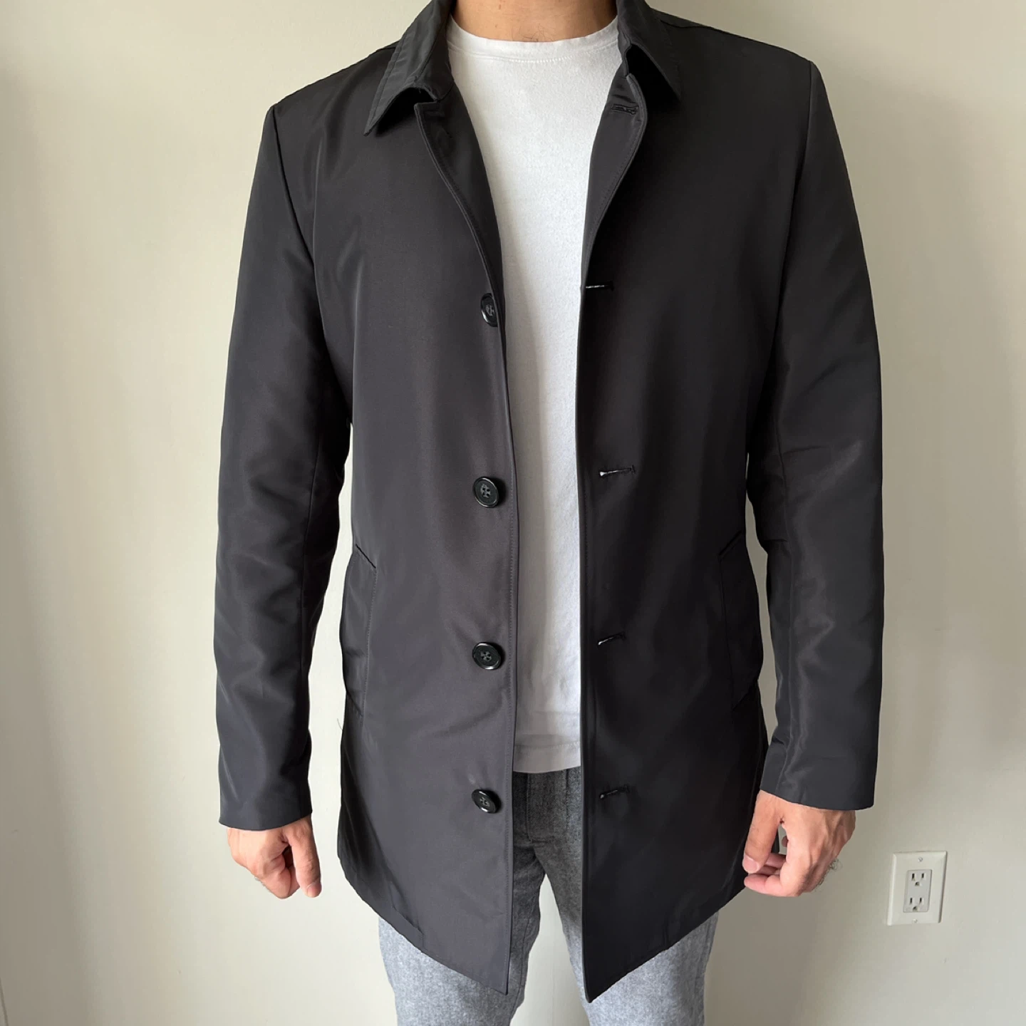 1670 Men's Spring Trench Coat, Size 38 - photo 3
