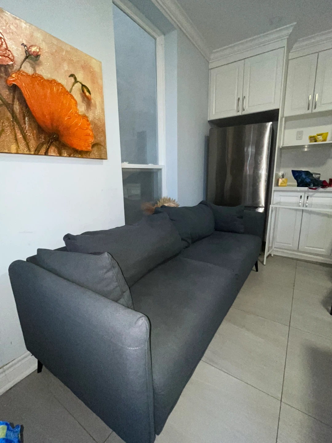 Dark Blue Sofa