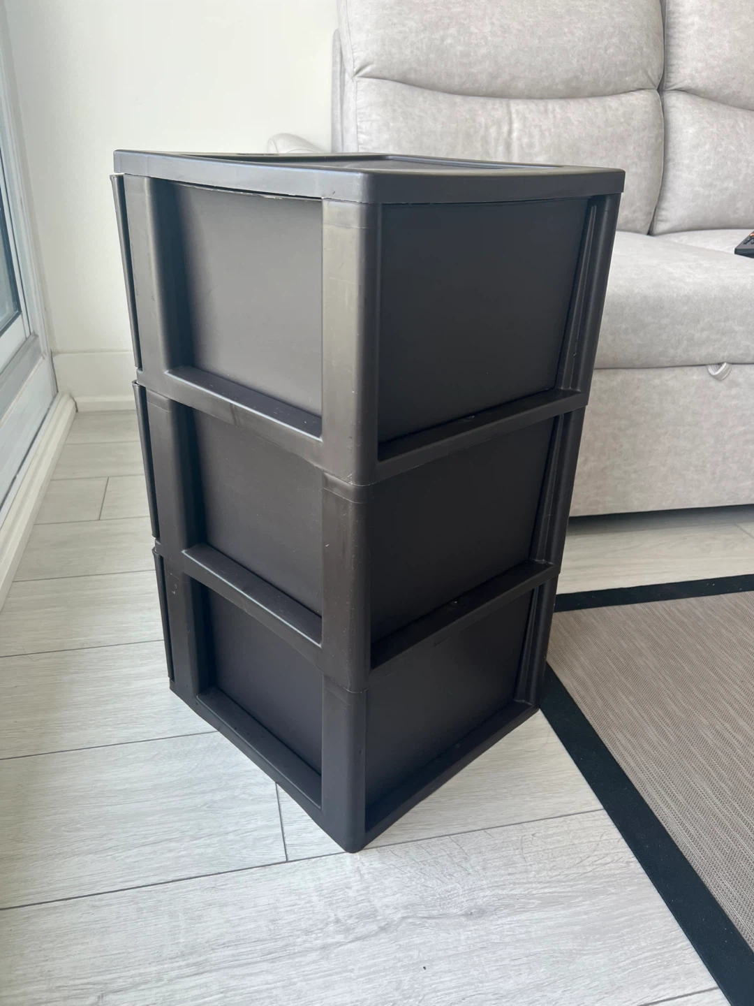 Sterilite 3 Drawer Weave Tower Brown - photo 3