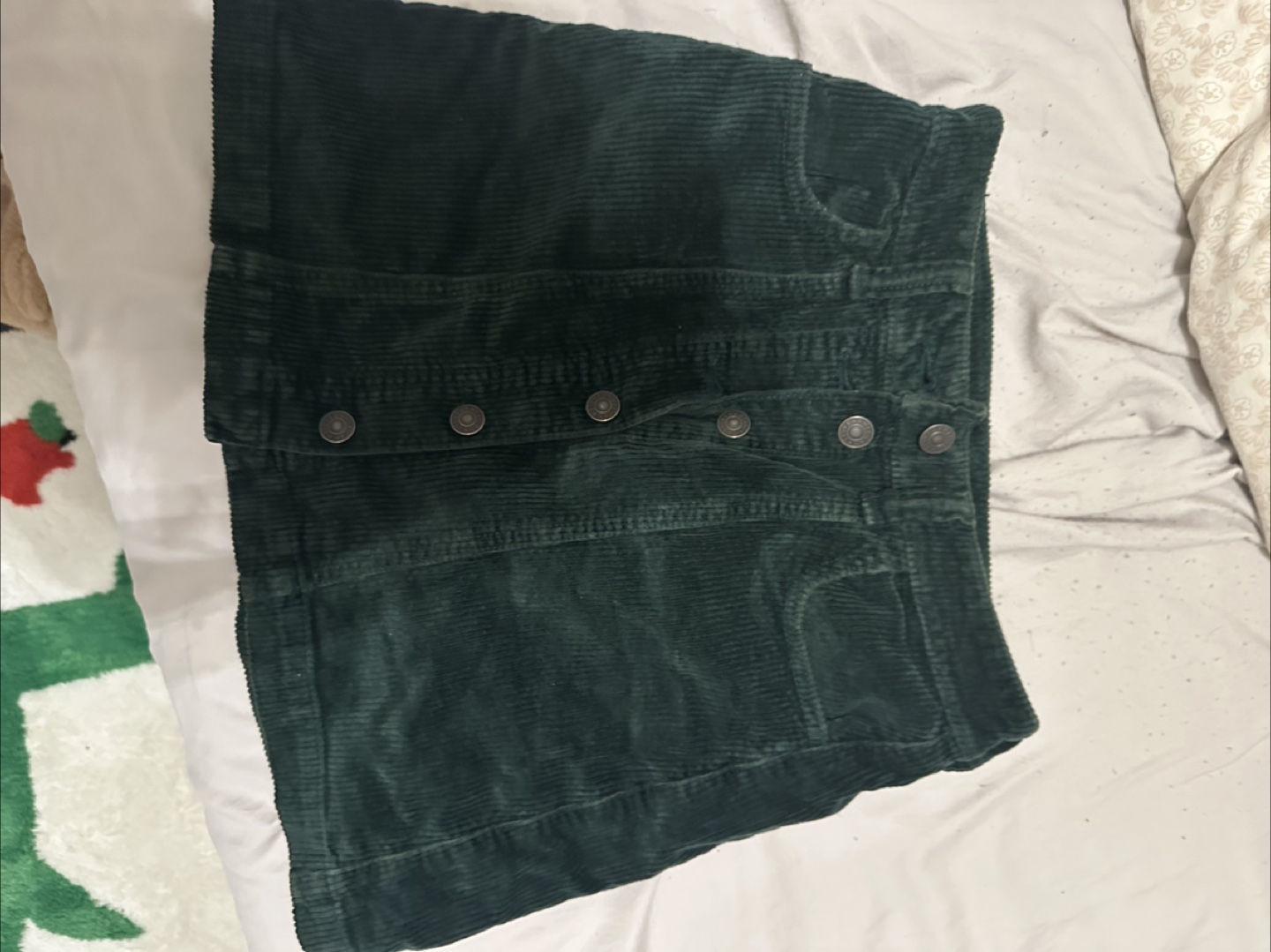 American Eagle Corduroy Skirt - Green - Size 00 Regular